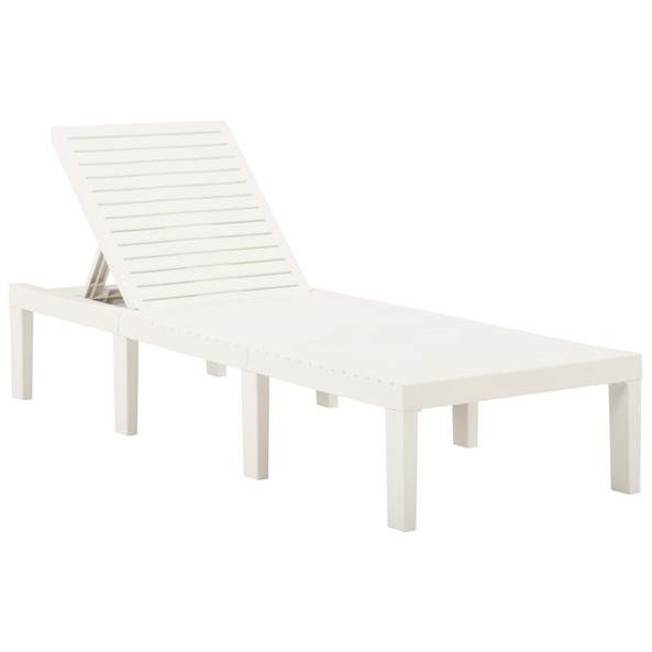 vidaXL 315826 - Sun Lounger Plastic