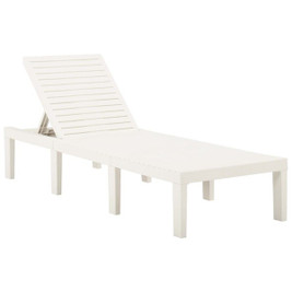 vidaXL 315826 - Sun Lounger Plastic
