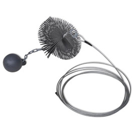 vidaXL 141271 - Round Chimney Cleaning Brush Dia. 15 cm
