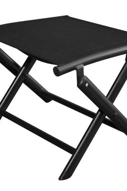 vidaXL 41742 - Folding Footstool Aluminium and Textilene