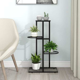 vidaXL 336108 - 4-Floor Flower Stand 43x22x76 cm Metal