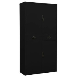 vidaXL 336419 - Office Cabinet 90x40x180 cm Steel