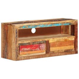 vidaXL 339514 - TV Cabinet 88x30x40 cm Solid Wood Reclaimed