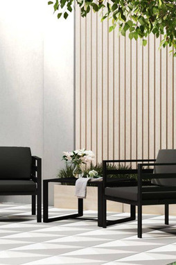 vidaXL 318313 - Single Sofas 2 pcs with Cushions Aluminium