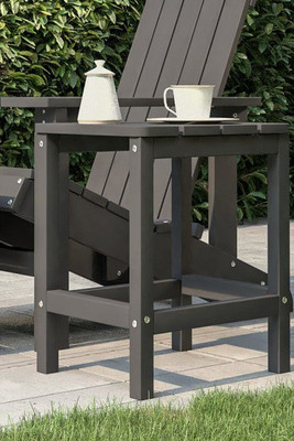 vidaXL 318642 - Garden Adirondack Table 38x38x46 cm HDPE