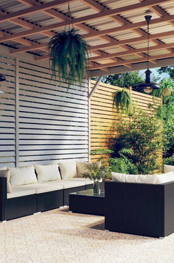 vidaXL 3101503 - 8 Piece Garden Lounge Set with Cushions Poly Rattan