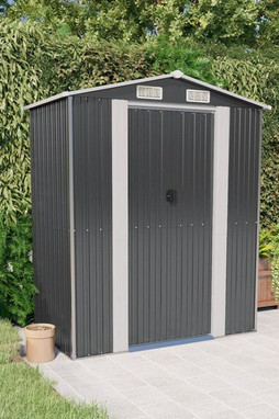 vidaXL 319271 - Abri de jardin 192x108x223 cm Acier galvanisé