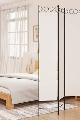 vidaXL 350162 - 3-Panel Room Divider 120x220 cm Fabric