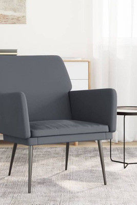 vidaXL 351373 - Armchair Dark 62x79x79 cm Velvet