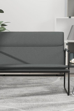 vidaXL 351352 - Banc foncé 100x64x80 cm Tissu