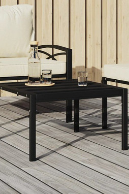 vidaXL 362726 - Garden Coffee Table 60x60x35 cm Steel