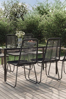 vidaXL 3156505 - 7 Piece Garden Dining Set