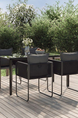 vidaXL 3156496 - 5 Piece Garden Dining Set