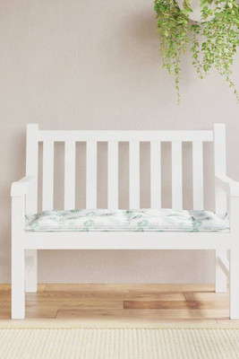 vidaXL 361579 - Garden Bench Cushion Leaf Pattern 100x50x7 cm Oxford Fabric