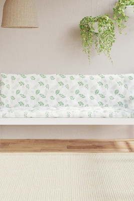 vidaXL 361731 - Garden Bench Cushions 2 pcs Leaf Pattern Oxford Fabric
