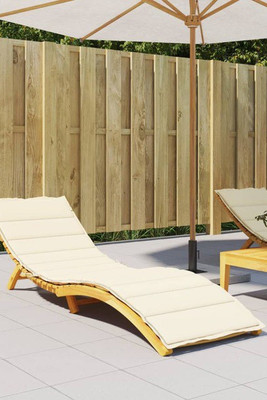 vidaXL 314190 - Sun Lounger Cushion 200x50x3cm Oxford Fabric