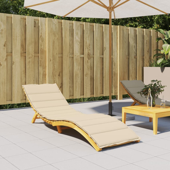 vidaXL 314221 - Sun Lounger Cushion 200x70x3cm Oxford Fabric