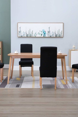 vidaXL 249280 - Dining Chairs 4 pcs Fabric