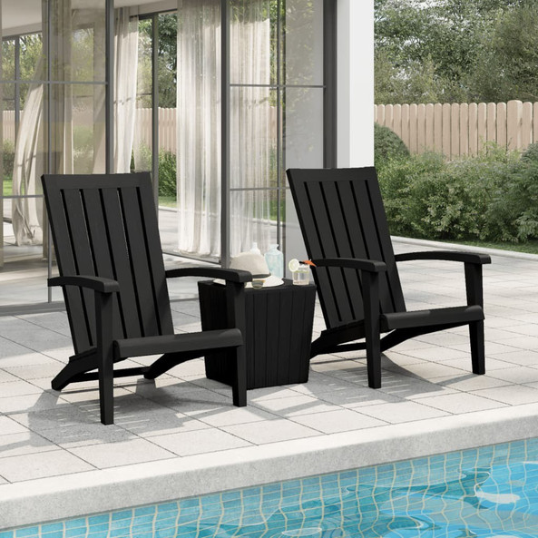 vidaXL 364167 - Garden Adirondack Chairs 2 pcs Polypropylene