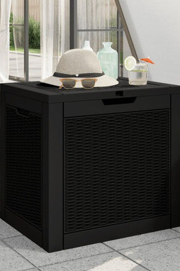 vidaXL 364178 - Garden Storage Box 55.5x43x53 cm Polypropylene