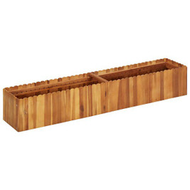 vidaXL 45919 - Garden Raised Bed 150x30x25 cm Solid Acacia Wood