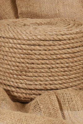 vidaXL 91274 - Rope 100% Jute 12 mm 100 m
