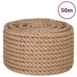 vidaXL 91276 - Rope 100% Jute 20 mm 50 m