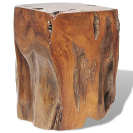 vidaXL 243469 - Stool Solid Teak Wood
