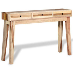 vidaXL 244238 - Table console Bois de récupération massif