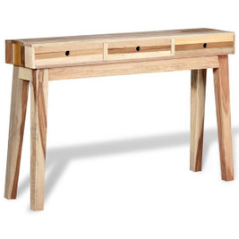 vidaXL 244238 - Table console Bois de récupération massif