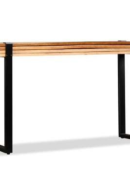 vidaXL 244594 - Console Table Solid Reclaimed Wood Adjustable