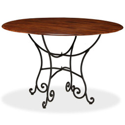 vidaXL 245642 - Table de salle à manger Bois acacia avec finition miel 120x76cm