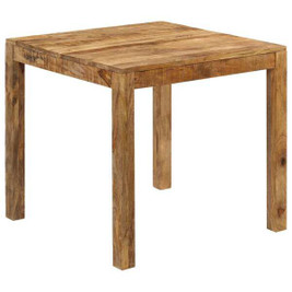 vidaXL 246704 - Dining Table Solid Mango Wood 82x80x76 cm