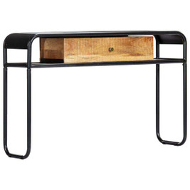 vidaXL 248102 - Console Table 118x30x75 cm Solid Mango Wood