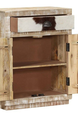 vidaXL 249862 - Sideboard 60x30x75 cm Solid Mango Wood