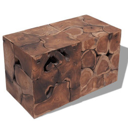 vidaXL 274355 - Stools/Coffee Table Solid Teak
