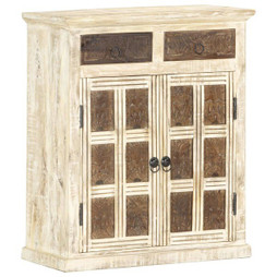 vidaXL 285898 - Sideboard 65x30x75 cm Solid Mango Wood