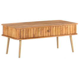 vidaXL 289650 - Coffee Table 100x50x40 cm Solid Acacia Wood