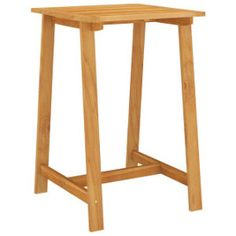 vidaXL 312408 - Table de bar de jardin 70x70x104 cm Bois d'acacia massif