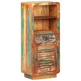vidaXL 320465 - Highboard 45x32x110 cm Solid Reclaimed Wood