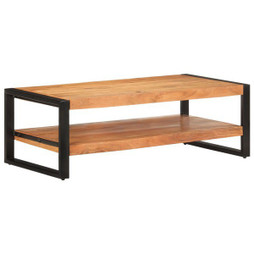 vidaXL 329244 - Table basse 120x60x40 cm Bois dacacia massif