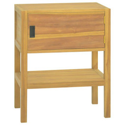 vidaXL 338249 - Armoire de salle de bain 60x40x75 cm Bois de teck solide