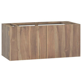 vidaXL 338254 - Wall-mounted Bathroom Cabinet 90x39x40 cm Solid Wood Teak
