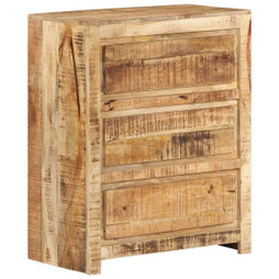 vidaXL 338436 - Armoire à tiroirs 60x33x75 cm Bois massif de manguier