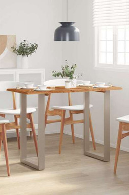 vidaXL 350293 - Table à dîner 110x50x76 cm Bois dacacia solide