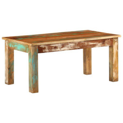 vidaXL 352017 - Table basse 100x55x45 cm bois de récupération massif