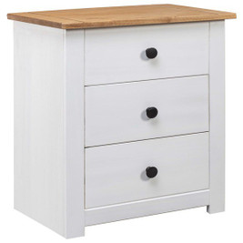 vidaXL 282654 - Table de chevet 46x40x57 cm Pin Gamme Panama