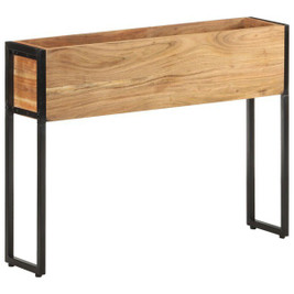vidaXL 321939 - Planter 90x20x68 cm Solid Acacia Wood