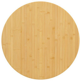 vidaXL 352677 - Table Top Ø90x1.5 cm Bamboo