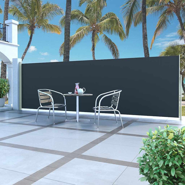 vidaXL 45460 - Retractable Side Awning 160 x 500 cm
